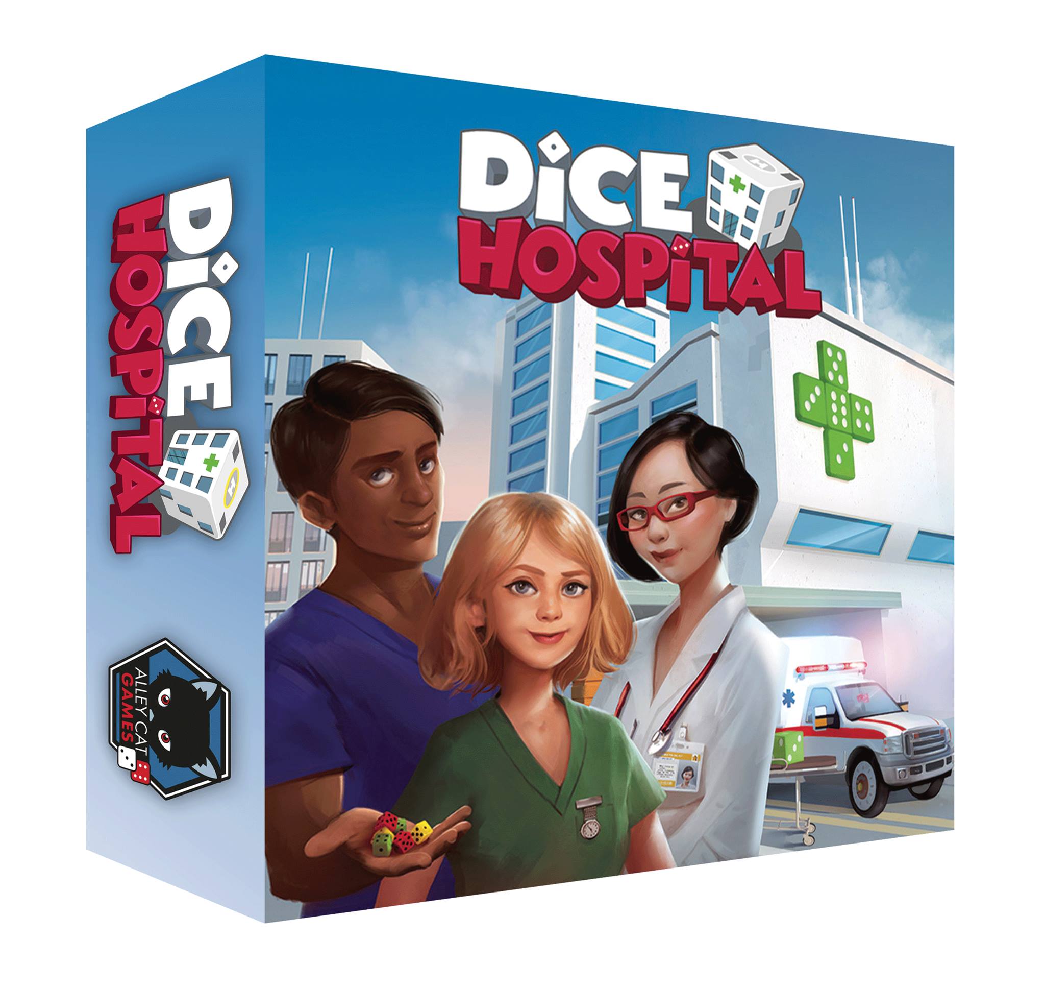 Dice Hospital Coming to Kickstarter soon! Fun Across The Board